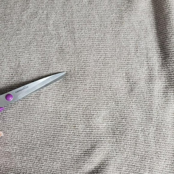 Chicos Sweater Womens 3 (XL) Taupe Cowl Turtleneck Cashmere Blend Long Sleeve - Picture 10 of 10